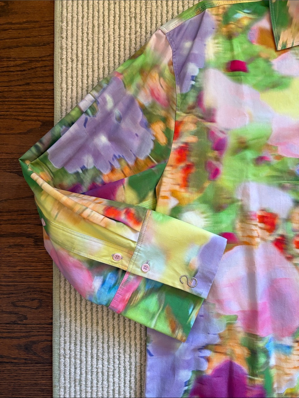 Stone Goya Button Down Top - Picture 2 of 5